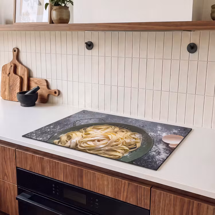 Inductie beschermer en spatscherm (2in1) - Pasta - Keuken - Eten — 3