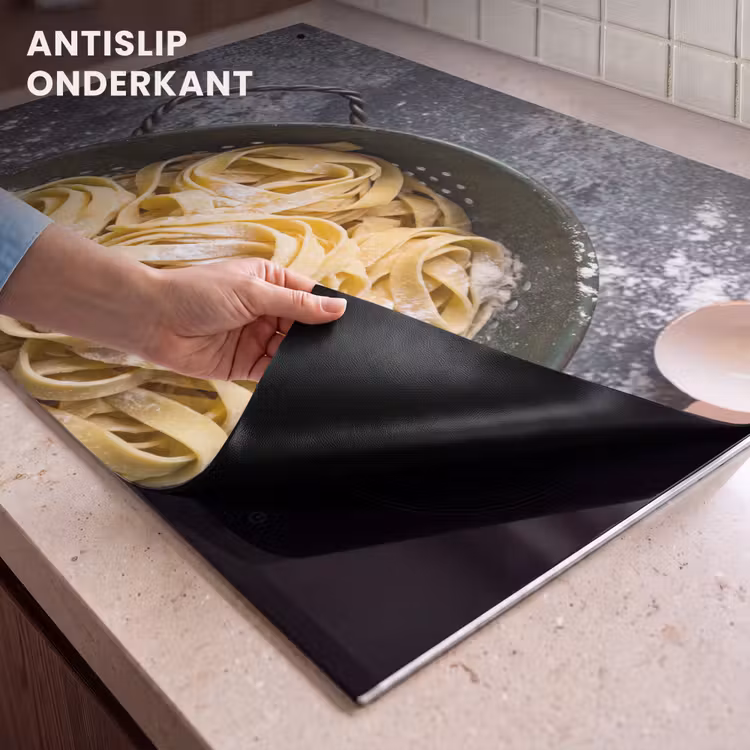 Inductie beschermer en spatscherm (2in1) - Pasta - Keuken - Eten — 4