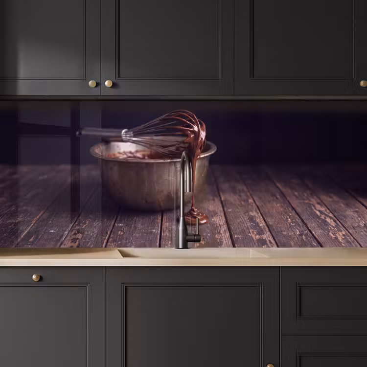 Keuken achterwand - Chocolade - Beslag - Eten — 6