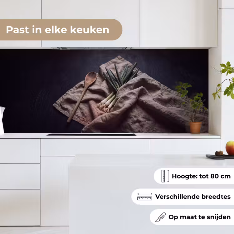 Keuken achterwand - Eten - Lepel - Rustiek — 4