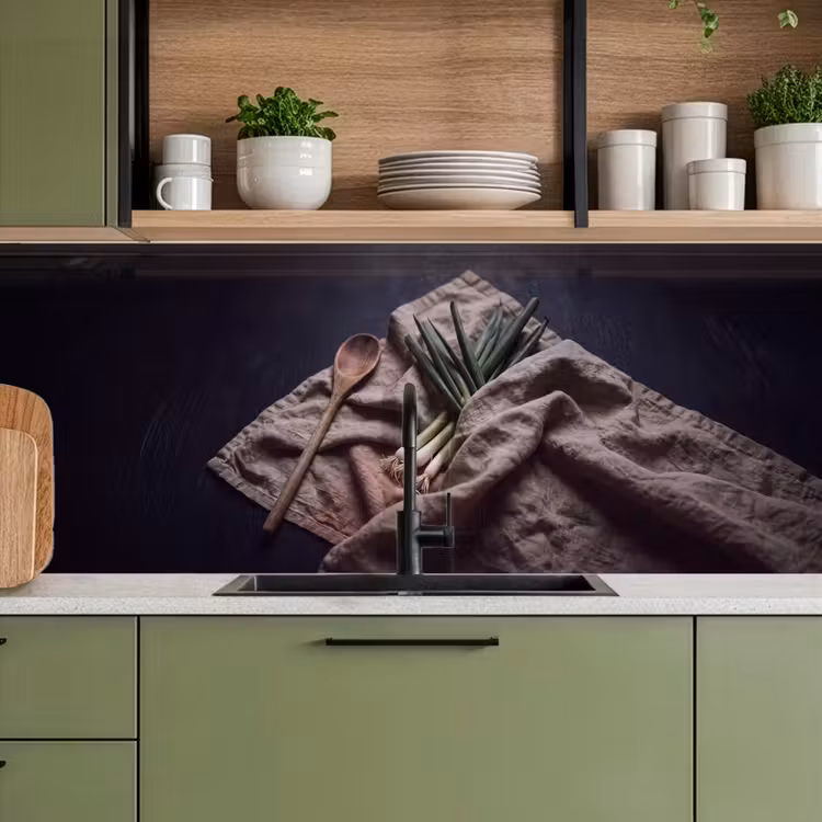 Keuken achterwand - Eten - Lepel - Rustiek — 5