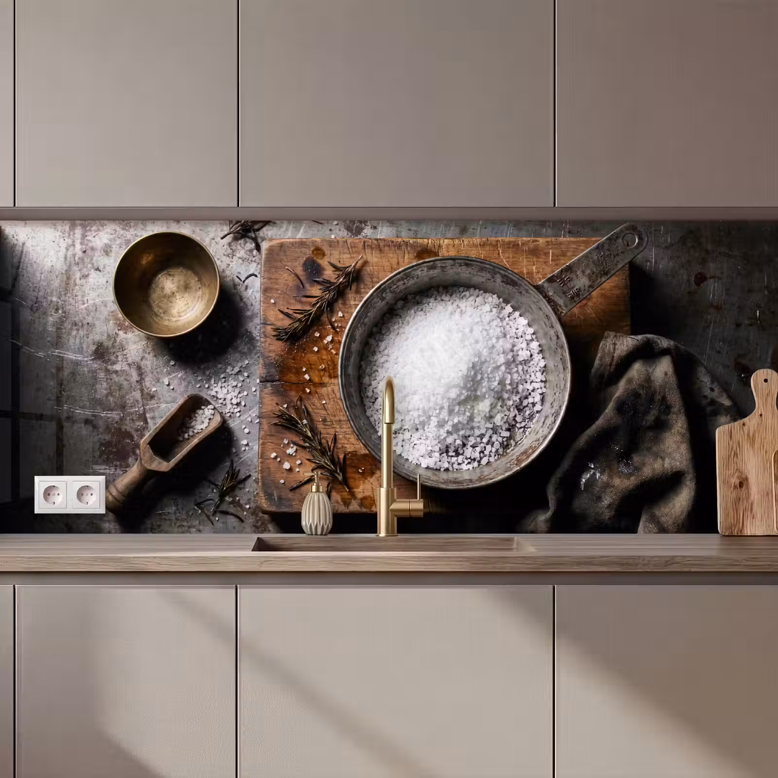 Keuken achterwand - Zout - Keuken - Rustiek — 1