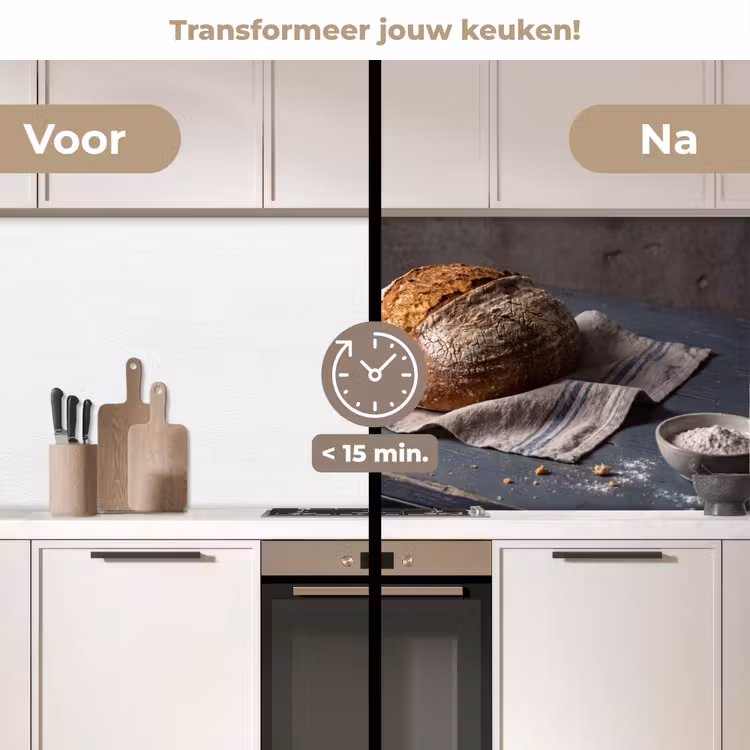 Keuken achterwand - Brood - Rustiek - Eten — 2
