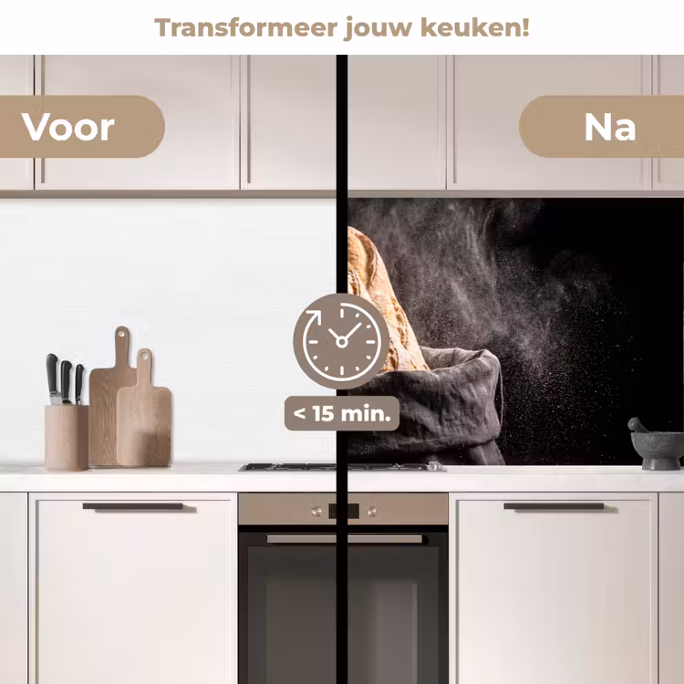 Keuken achterwand - Brood - Zak - Eten — 2