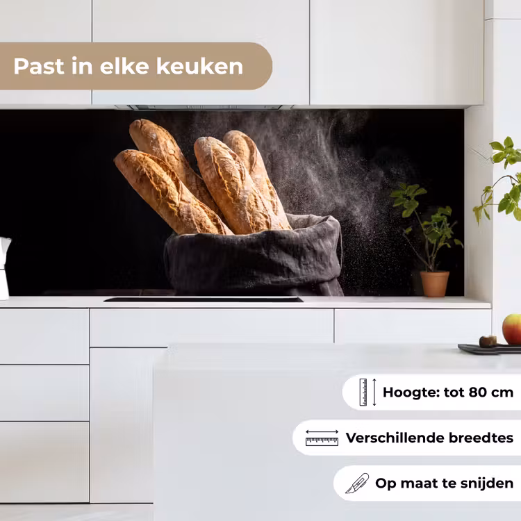 Keuken achterwand - Brood - Zak - Eten — 4