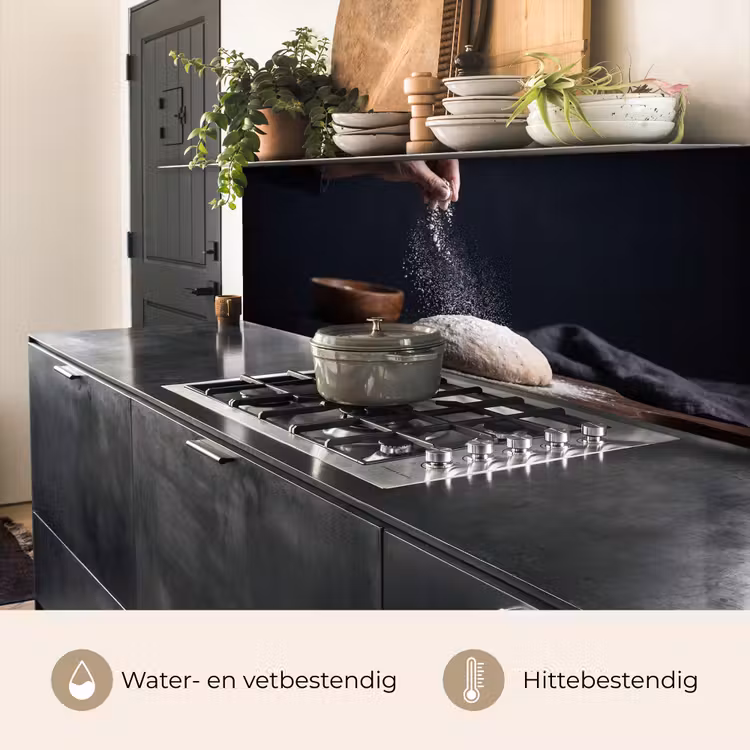 Keuken achterwand - Deeg - Hand - Bakken — 3