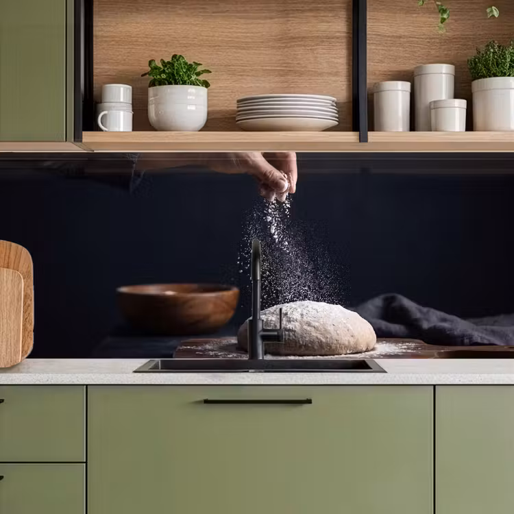 Keuken achterwand - Deeg - Hand - Bakken — 5