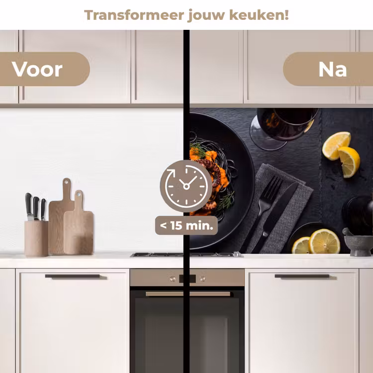 Keuken achterwand - Eten - Octopus - Modern — 2