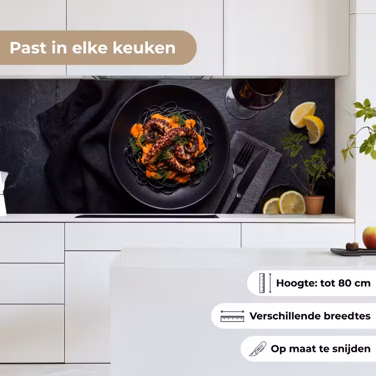 Keuken achterwand - Eten - Octopus - Modern — 4