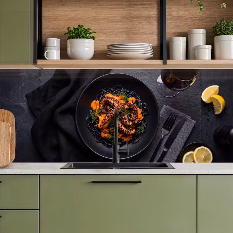 Keuken achterwand - Eten - Octopus - Modern — 5