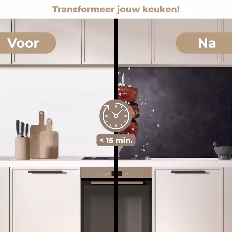 Keuken achterwand - Eten - Vlees - Zout — 2