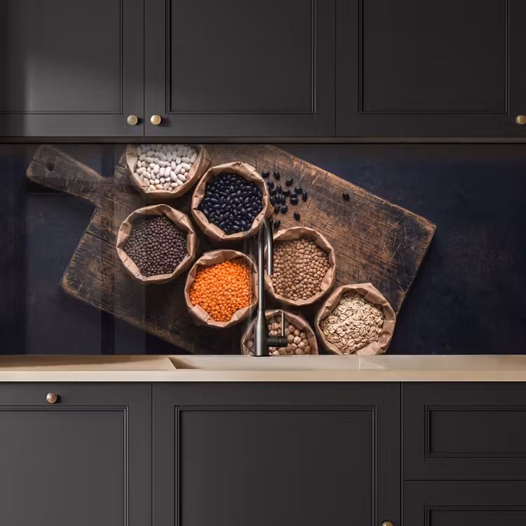 Keuken achterwand - Eten - Zakjes - Voeding — 6