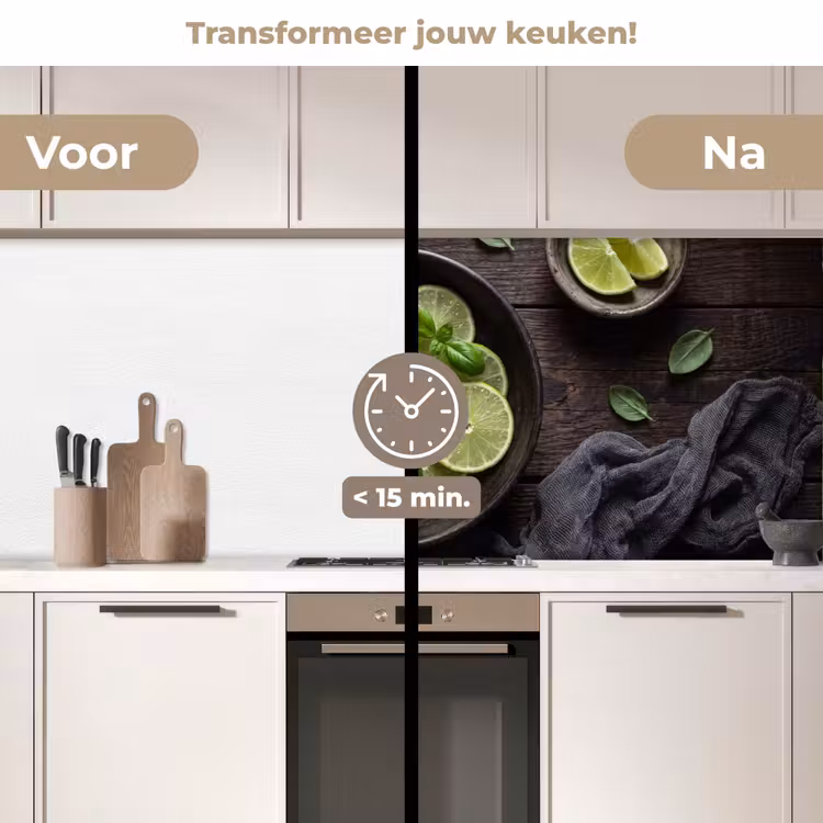 Keuken achterwand - Fruit - Groen - Eten — 2