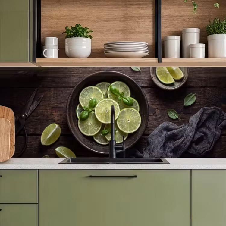Keuken achterwand - Fruit - Groen - Eten — 5