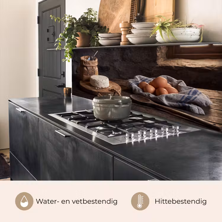 Keuken achterwand - Meel - Eieren - Eten — 3
