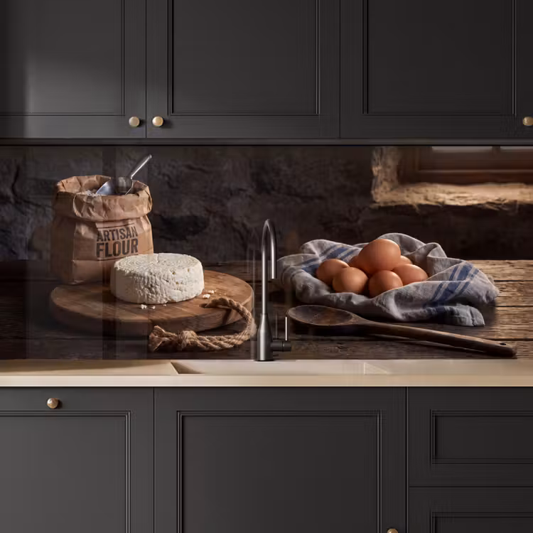 Keuken achterwand - Meel - Eieren - Eten — 6