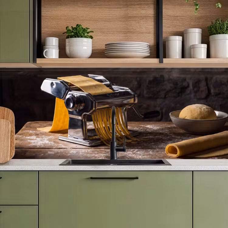 Keuken achterwand - Pasta - Vers - Koken — 5