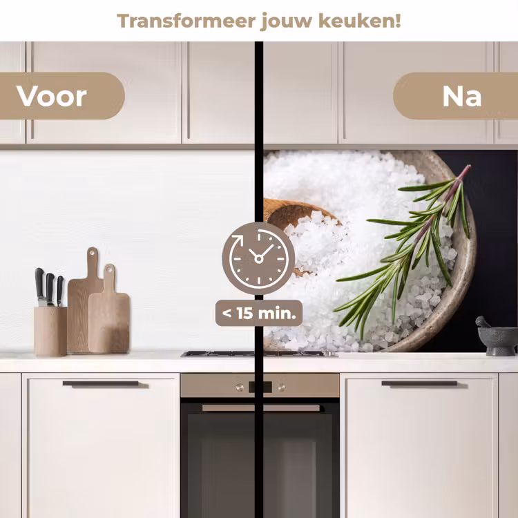 Keuken achterwand - Zout - Kom - Eten — 2