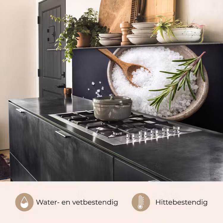 Keuken achterwand - Zout - Kom - Eten — 3
