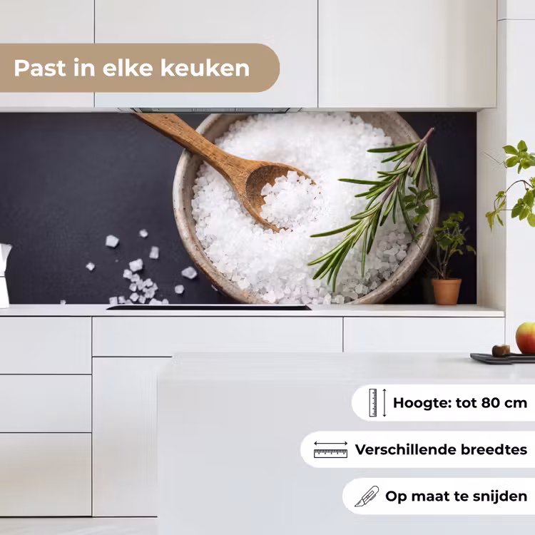 Keuken achterwand - Zout - Kom - Eten — 4
