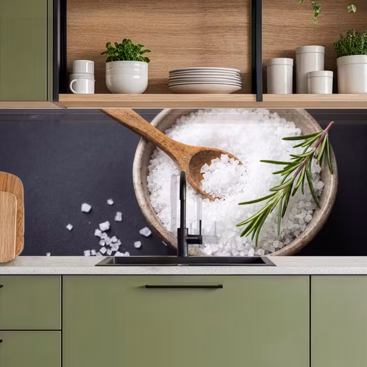 Keuken achterwand - Zout - Kom - Eten — 5