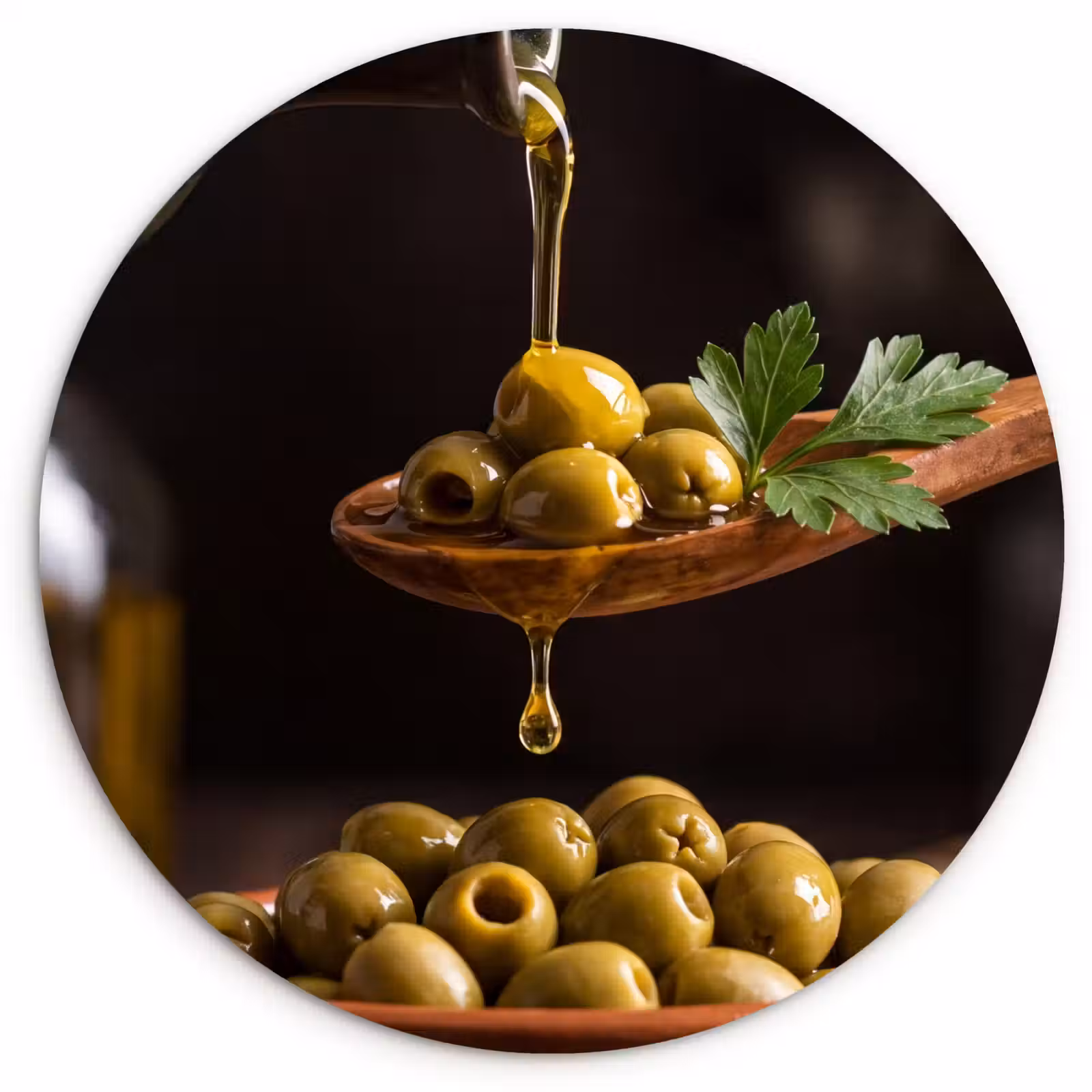 Muurcirkel - Olijven - Olijfolie - Eten — 1