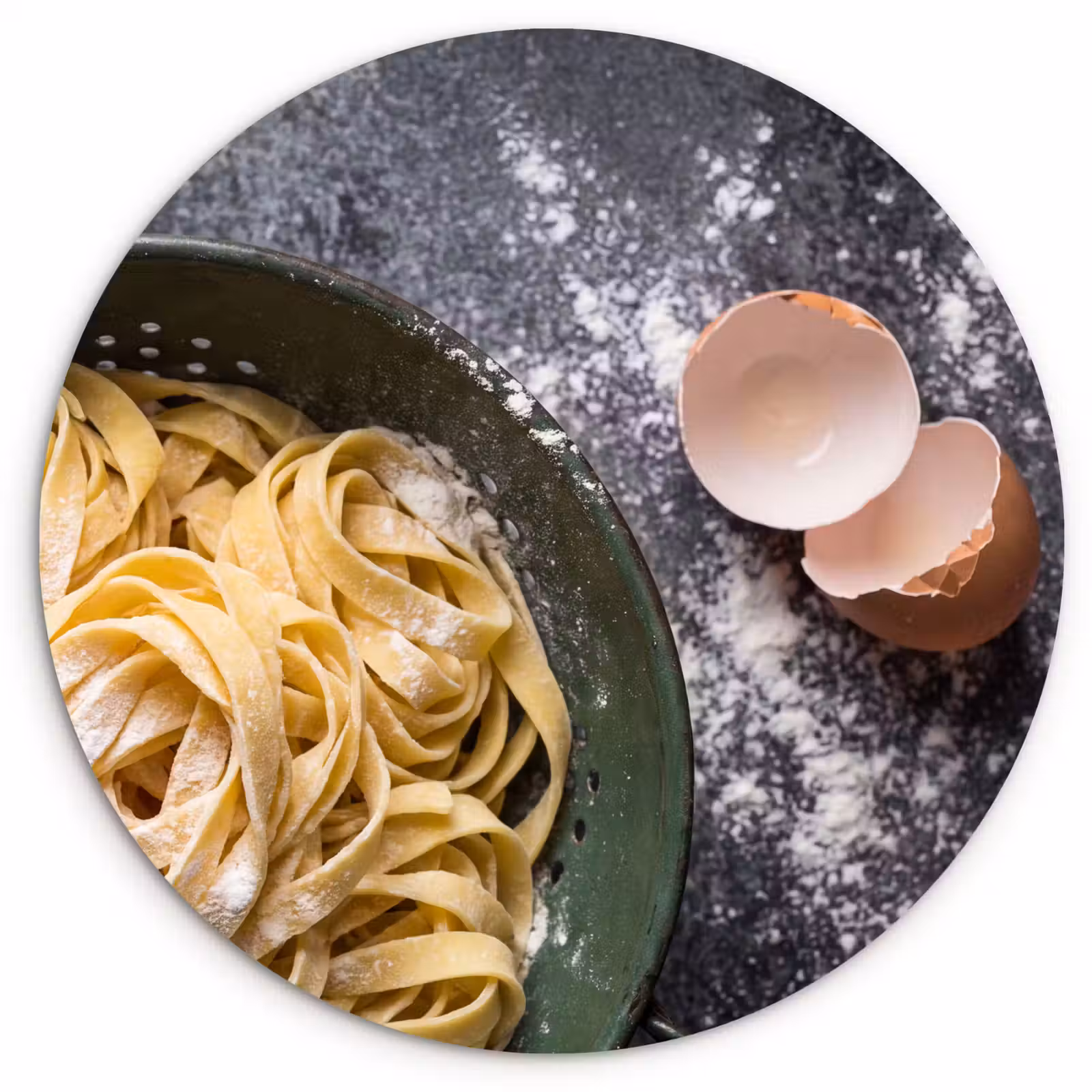 Muurcirkel - Pasta - Keuken - Eten — 1