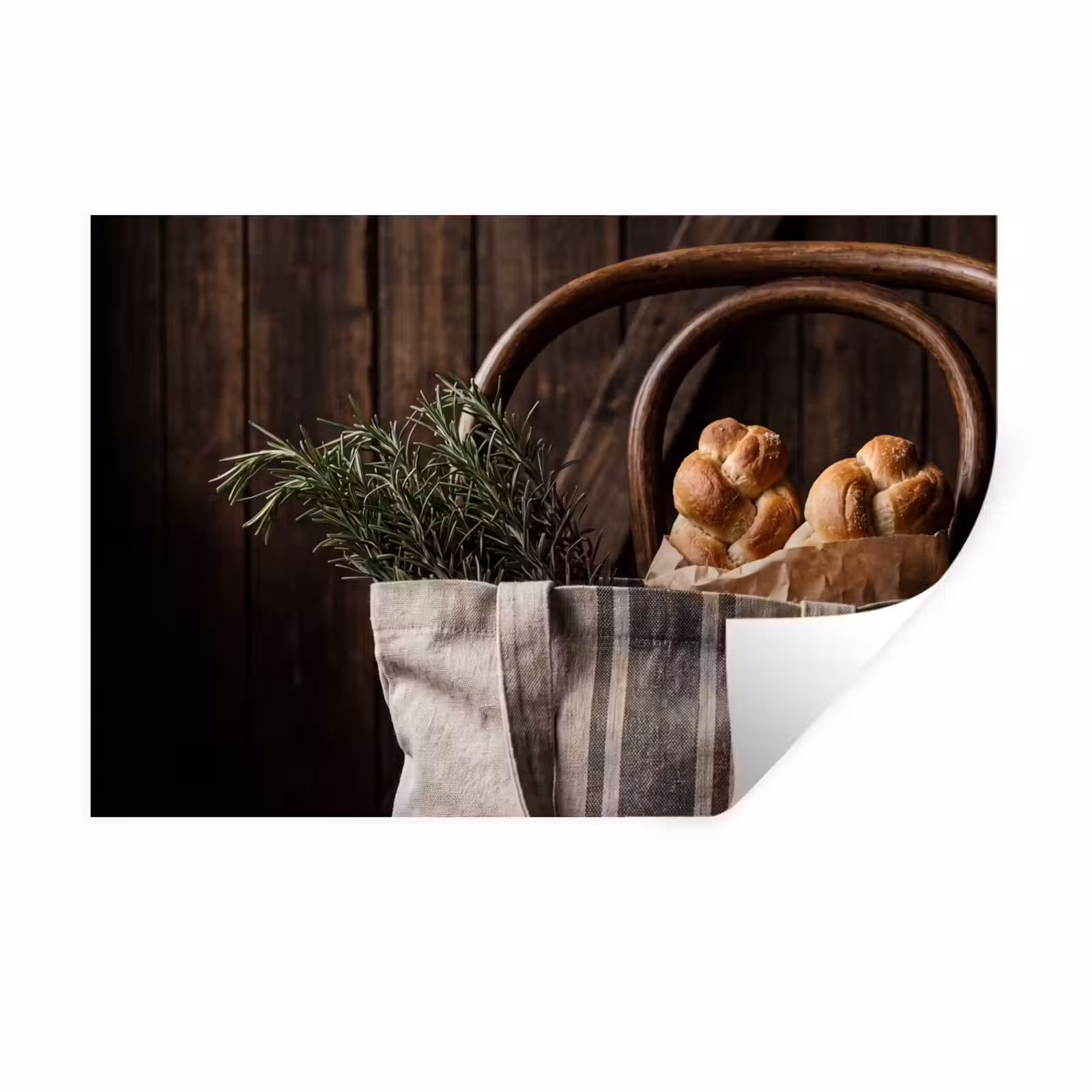Muursticker - Brood - Kruiden - Eten — 1