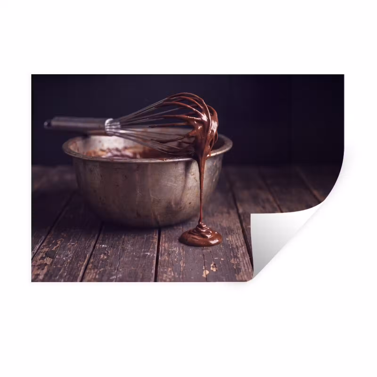 Muursticker - Chocolade - Beslag - Eten — 1