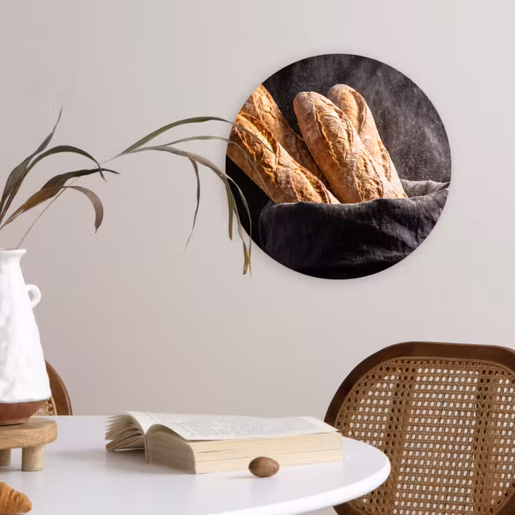 Muurcirkel - Brood - Zak - Eten — 4
