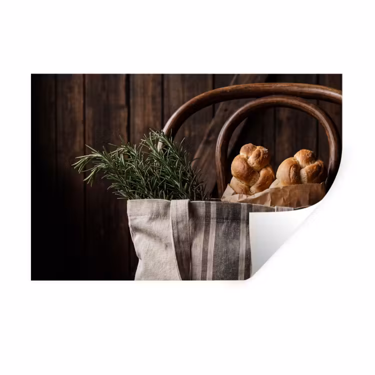 Muursticker - Brood - Kruiden - Eten — 1