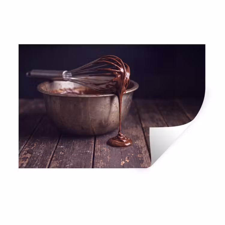 Muursticker - Chocolade - Beslag - Eten — 1