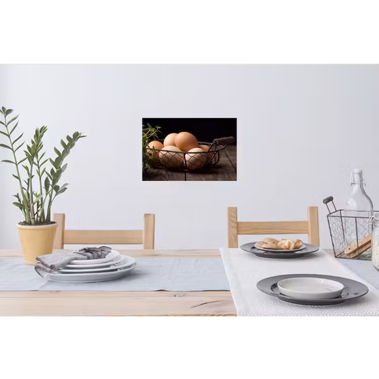 Muursticker - Eieren - Mand - Eten — 3