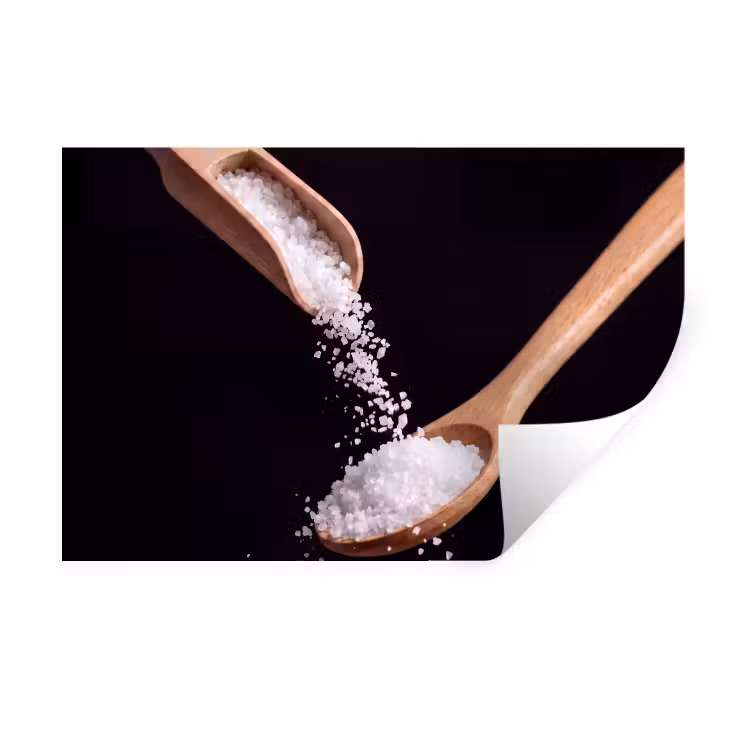Muursticker - Eten - Zout - Hout — 1