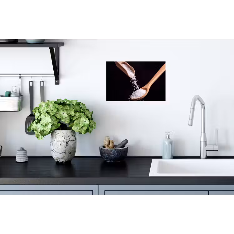 Muursticker - Eten - Zout - Hout — 2