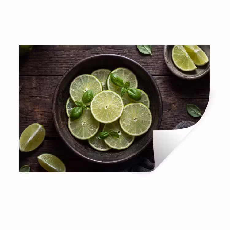 Muursticker - Fruit - Groen - Eten — 1