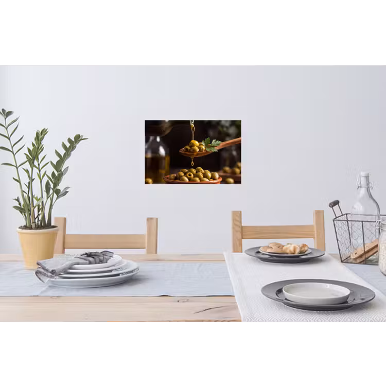Muursticker - Olijven - Olijfolie - Eten — 3
