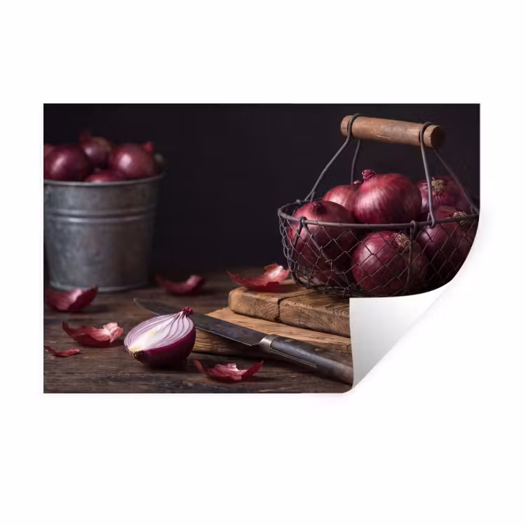 Muursticker - Ui - Eten - Rustiek — 1
