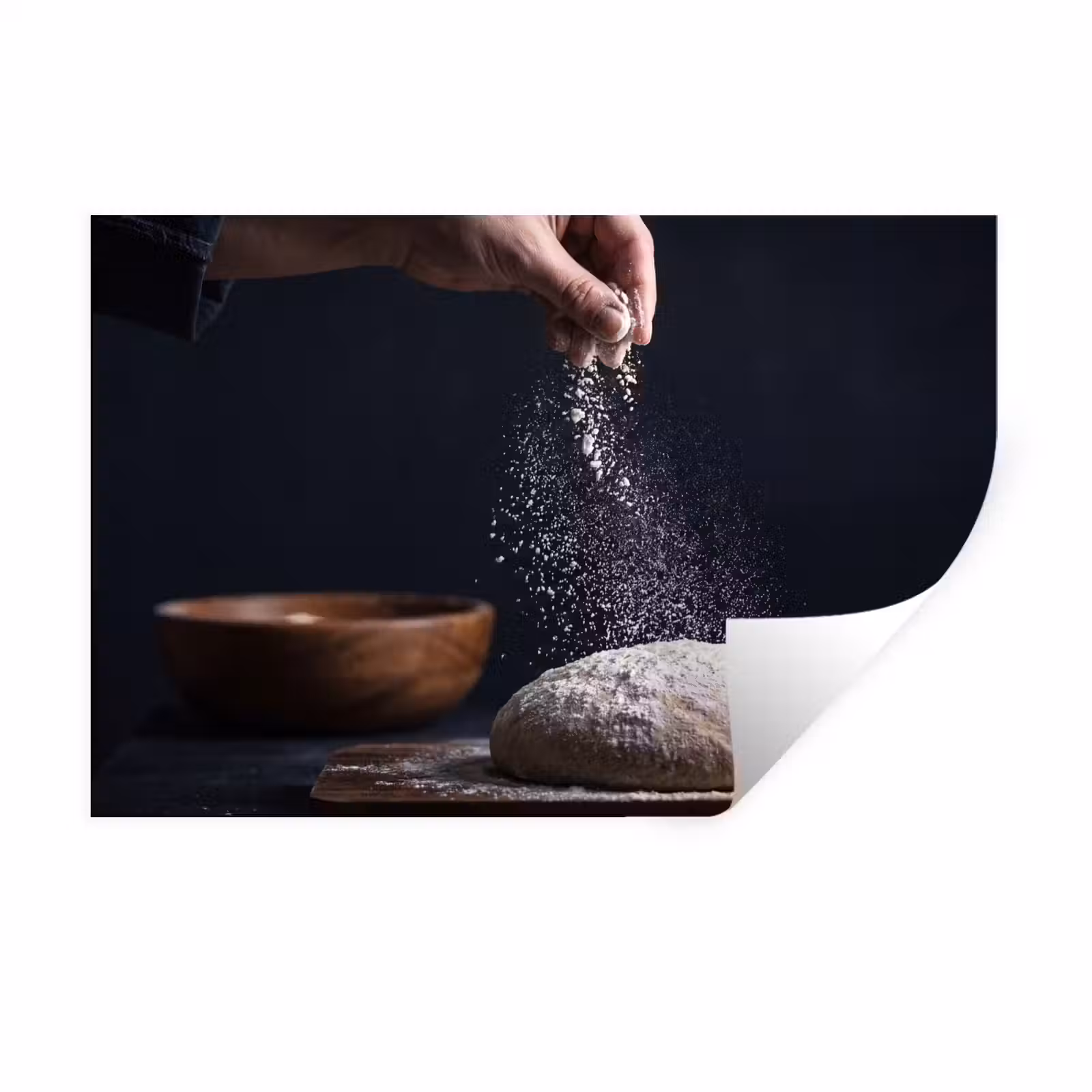 Muursticker - Deeg - Hand - Bakken — 1