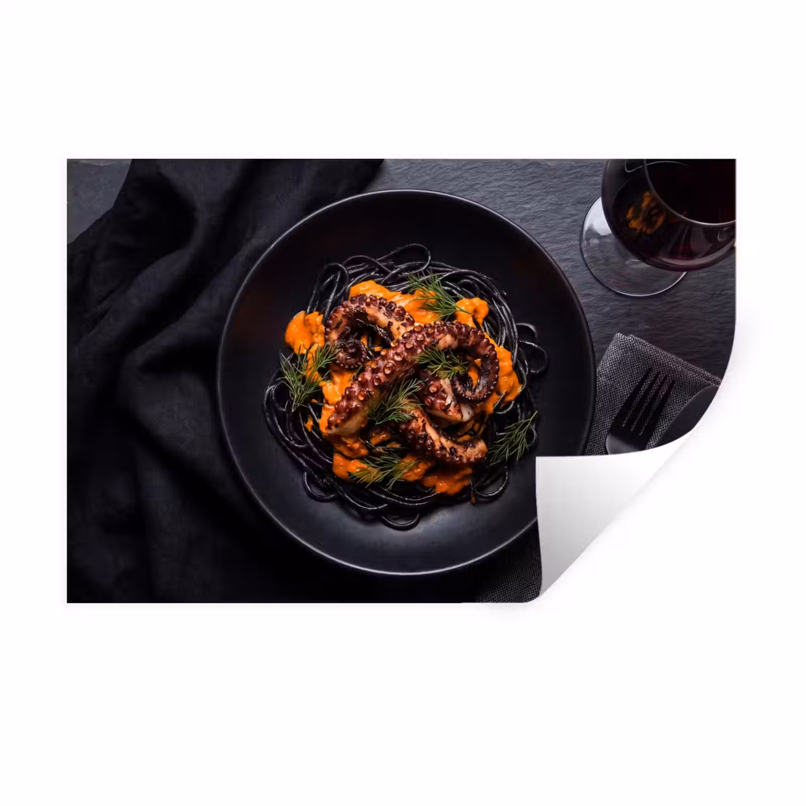 Muursticker - Eten - Octopus - Modern — 1