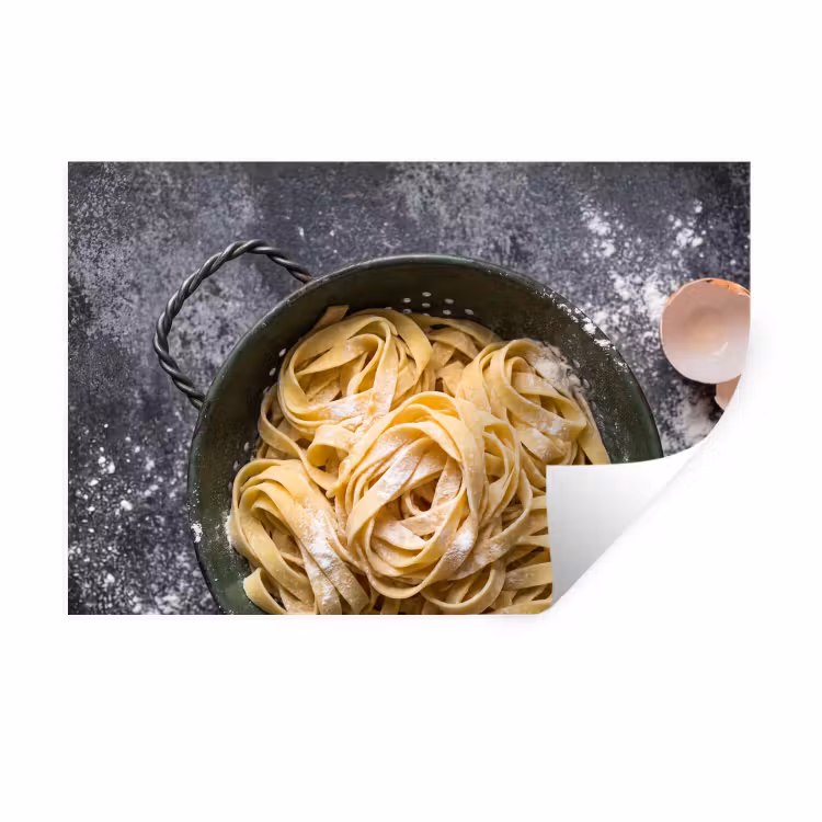 Muursticker - Pasta - Keuken - Eten — 1