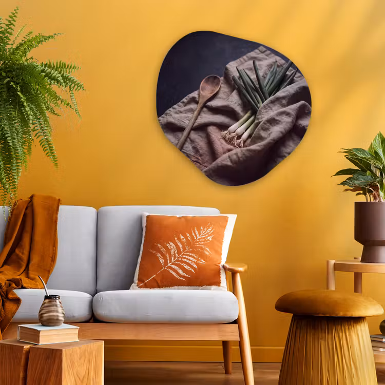 Organische schilderij - Aluminium - Eten - Lepel - Rustiek — 3