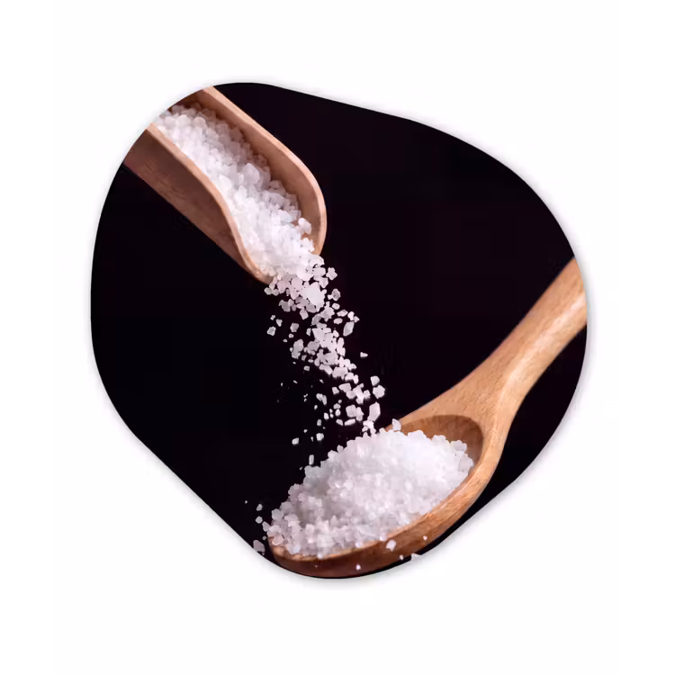 Organische schilderij - Aluminium - Eten - Zout - Hout — 1