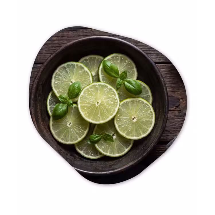 Organische schilderij - Aluminium - Fruit - Groen - Eten — 1