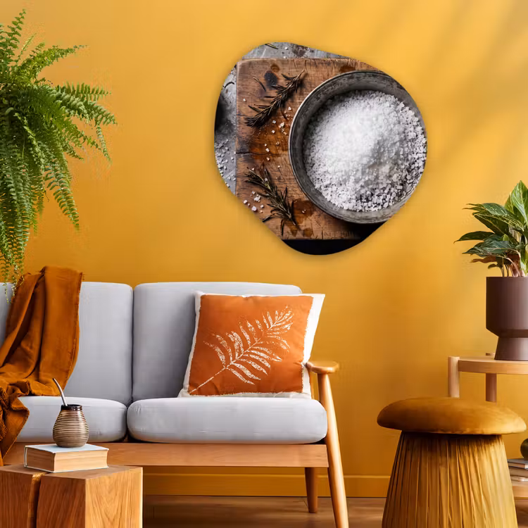 Organische schilderij - Aluminium - Zout - Keuken - Rustiek — 3