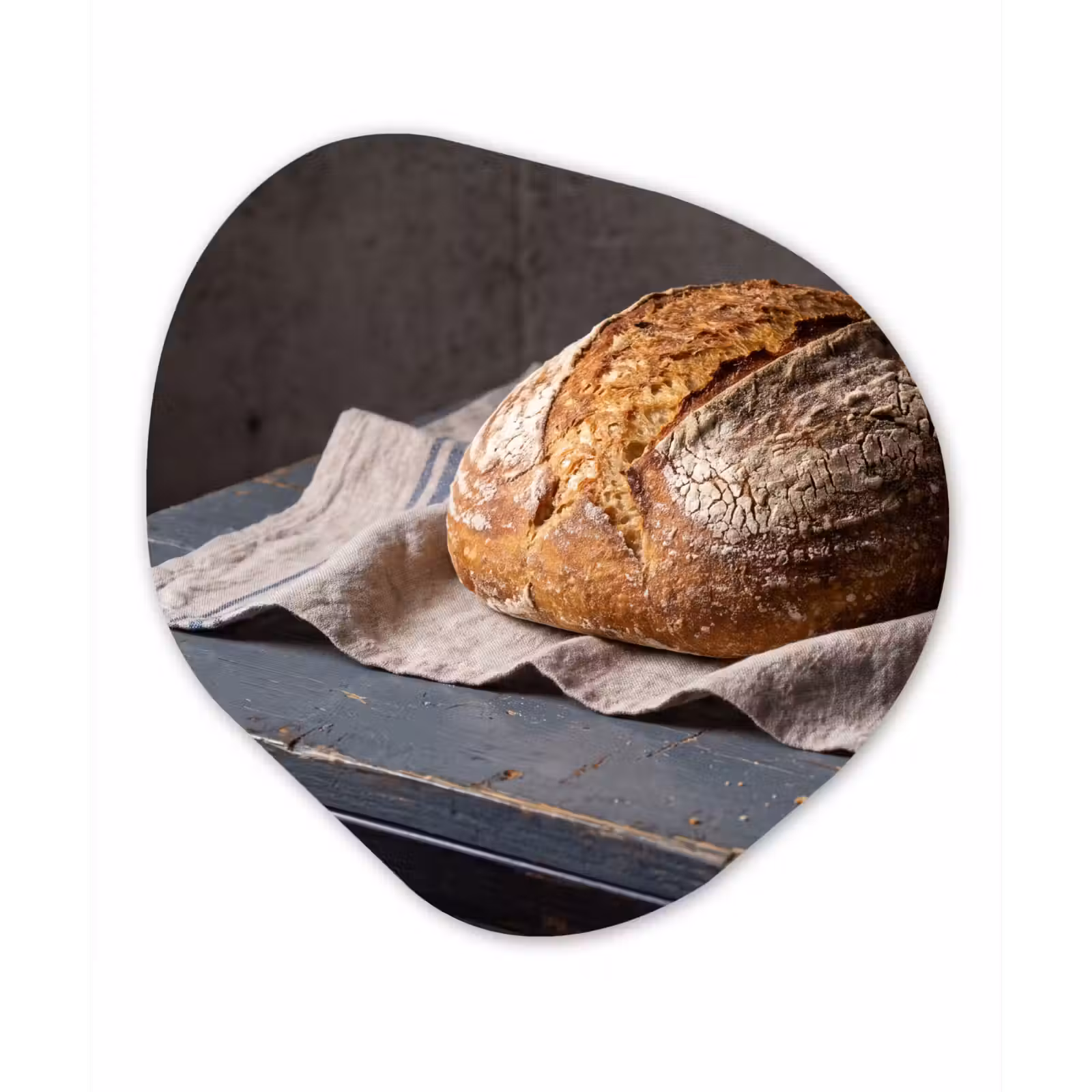 Organisch schilderij - Forex - Brood - Rustiek - Eten — 1