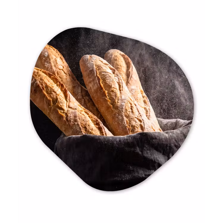 Organisch schilderij - Forex - Brood - Zak - Eten — 1