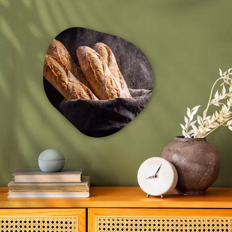 Organisch schilderij - Forex - Brood - Zak - Eten — 2