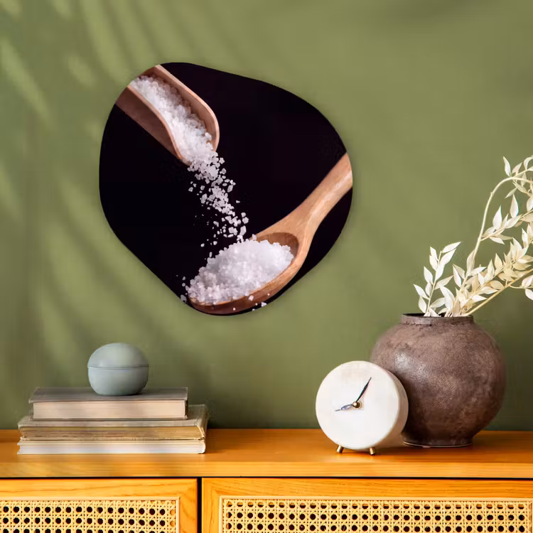 Organisch schilderij - Forex - Eten - Zout - Hout — 2