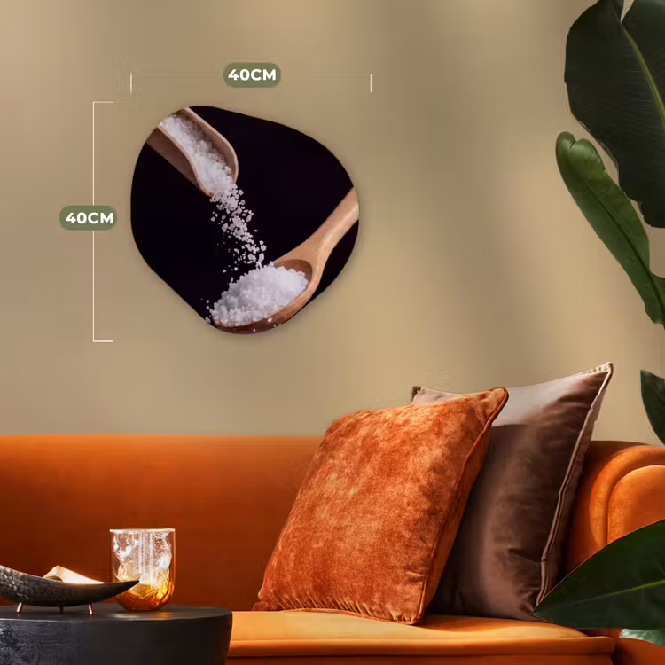 Organisch schilderij - Forex - Eten - Zout - Hout — 4